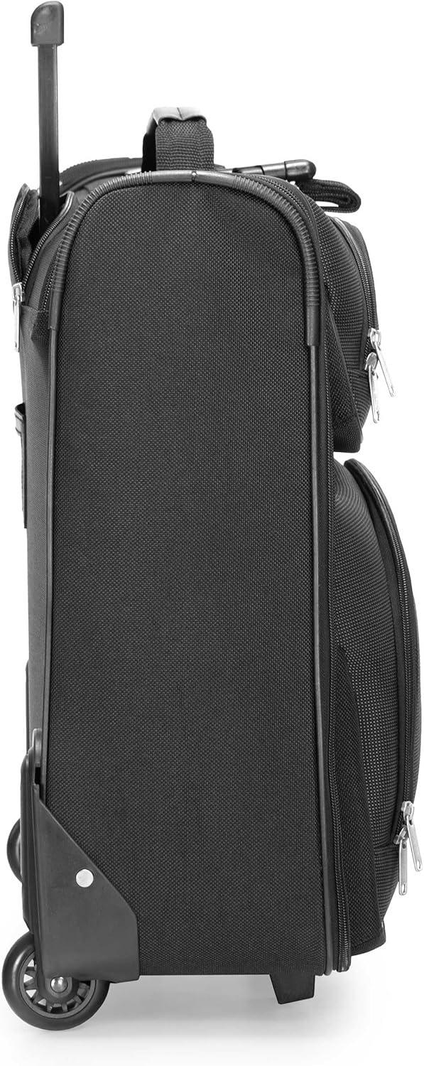 imageTravel Select Amsterdam Business Rolling Garment Bag Softside Expandable Rolling 2Wheeled Suit Carrier Black One SizeGray