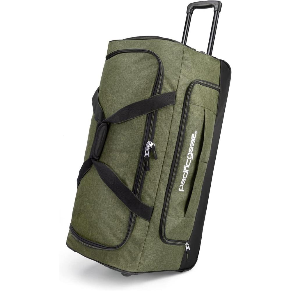imagePacific Gear Duffel Bag with Rolling WheelsGreen