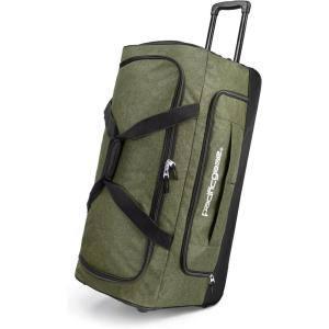 Pacific Gear Duffel Bag with Rolling Wheels(Green)
