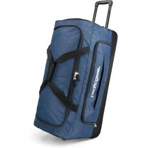 Pacific Gear Duffel Bag with Rolling Wheels(Navy)