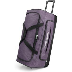 Pacific Gear Duffel Bag with Rolling Wheels(Purple)