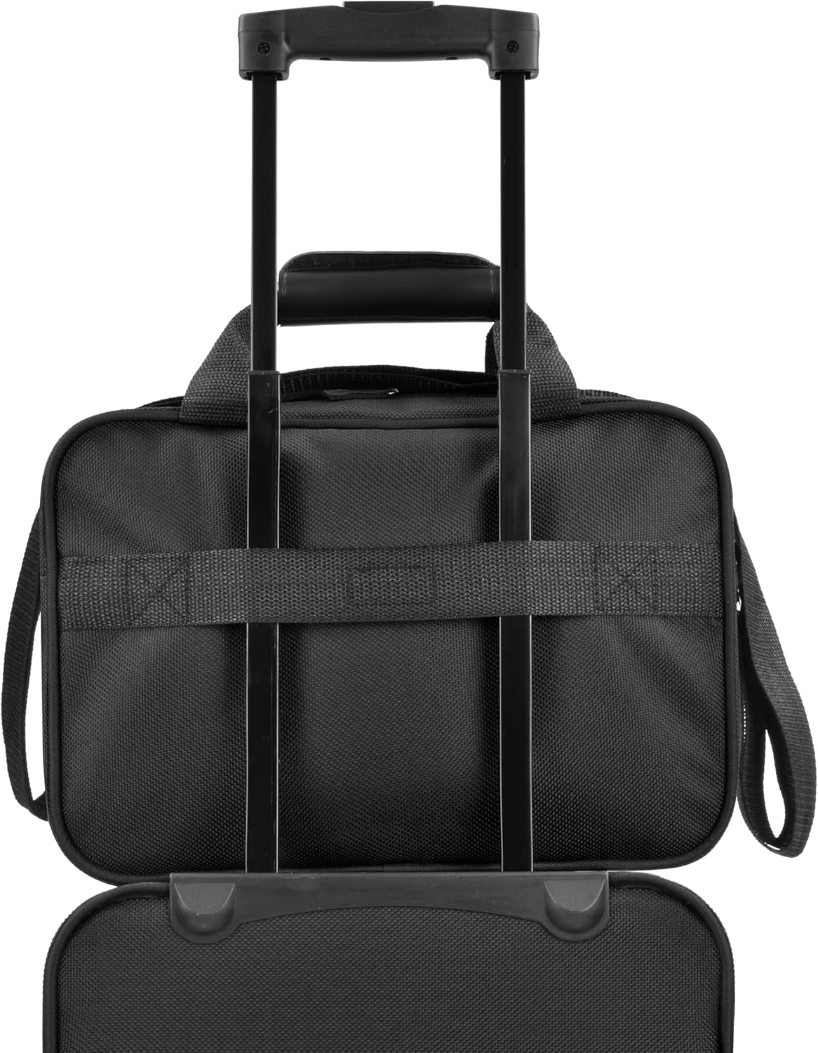 image:imageUS Traveler Rio 14 Travel Tote Bag Lightweight 1200D CarryOn Bag for Women amp MenBlack