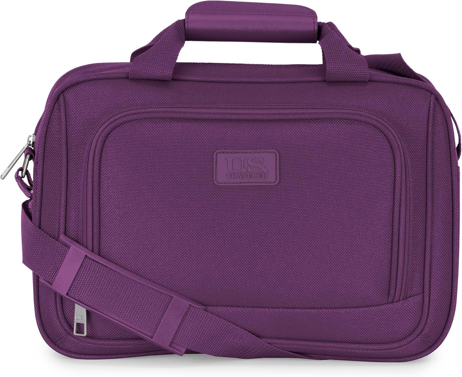 image:imageUS Traveler Rio 14 Travel Tote Bag Lightweight 1200D CarryOn Bag for Women amp MenPurple