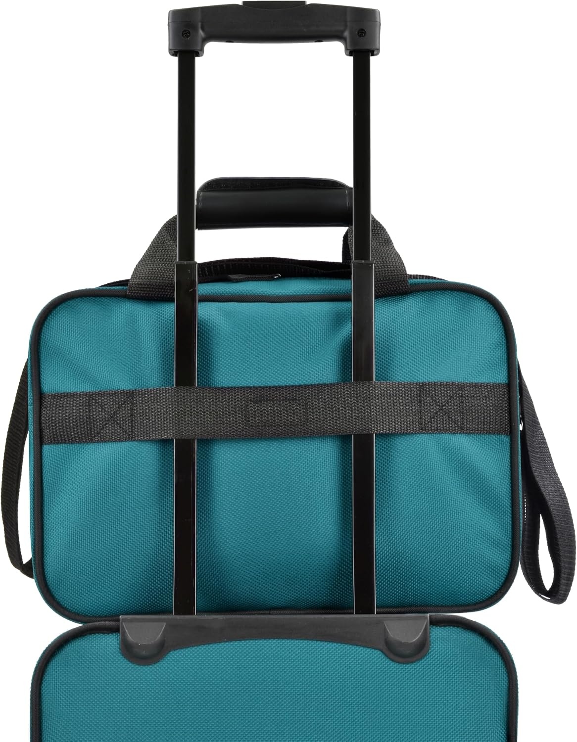 image:imageUS Traveler Rio 14 Travel Tote Bag Lightweight 1200D CarryOn Bag for Women amp MenTeal