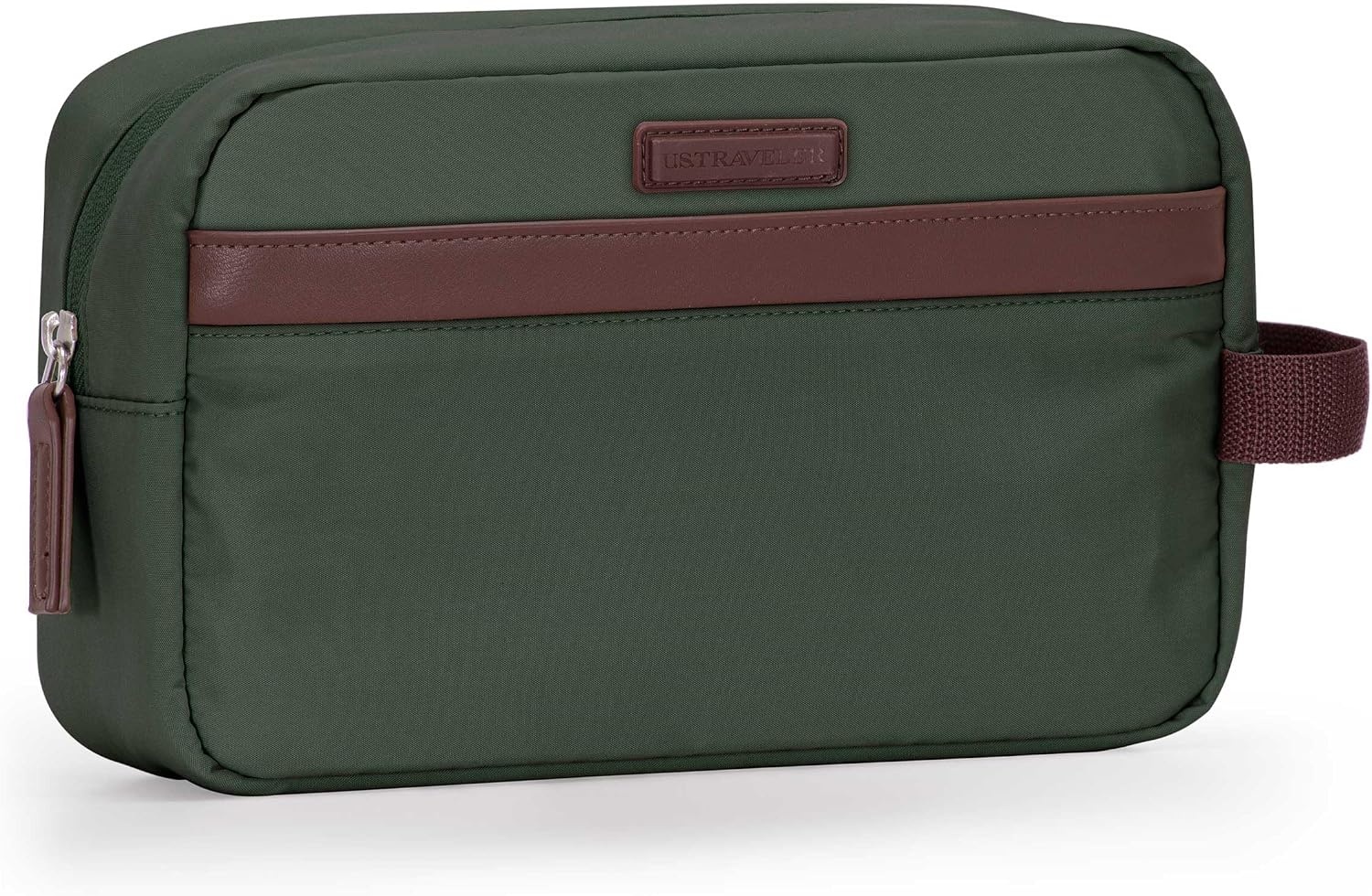 image:imageUS Traveler Vista Way 3Piece Travel Set 21Inch Carryon Hardside with TSA Lock 18Inch Travel Backpack with Laptop Sleeve Toiletry Bag GreenGreen