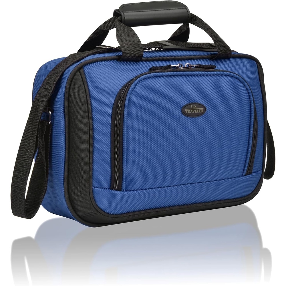 image:imageUS Traveler Rio 14 Travel Tote Bag Lightweight 1200D CarryOn Bag for Women amp MenNavy