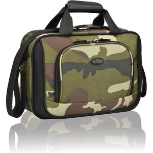 U.S. Traveler Rio 14″ Travel Tote Bag, Lightweight 1200D Carry-On Bag for Women & Men(Camo)
