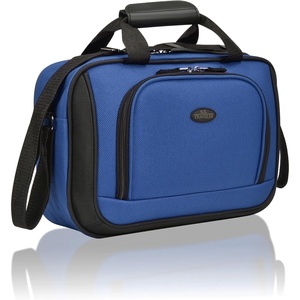 U.S. Traveler Rio 14″ Travel Tote Bag, Lightweight 1200D Carry-On Bag for Women & Men(Navy)