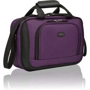 U.S. Traveler Rio 14″ Travel Tote Bag, Lightweight 1200D Carry-On Bag for Women & Men(Purple)
